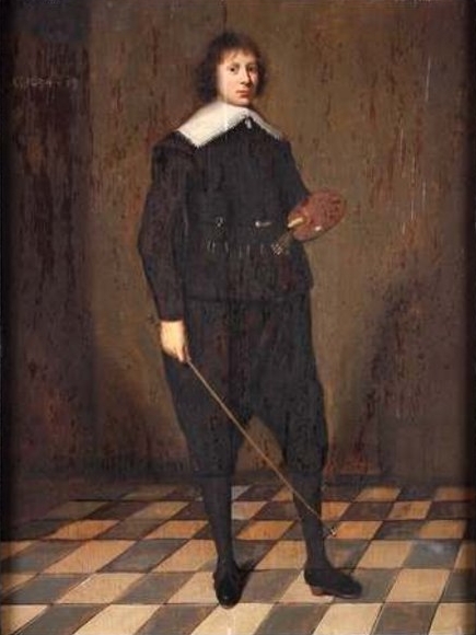 JJdS als 19-jarige, zelfportret 1634