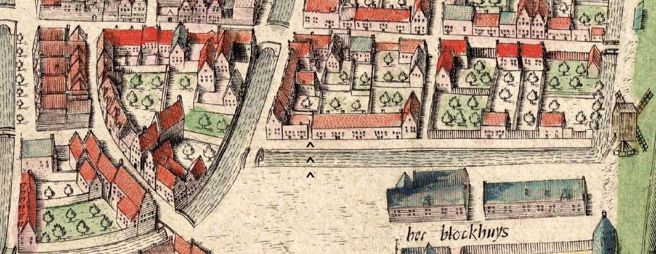 detail plattegrond 1603