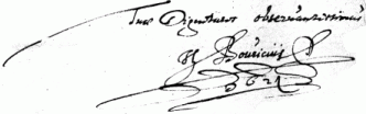 ondertekening brief d.d. 8 mei 1624