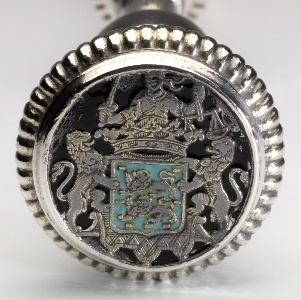 detail deurwaardersstaf Hof van Friesland 1750