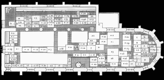 plattegrond Grote Kerk