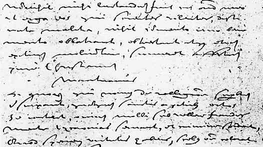 facsimile handschrift Drusius