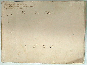 titelblad afschrift album Wyckel