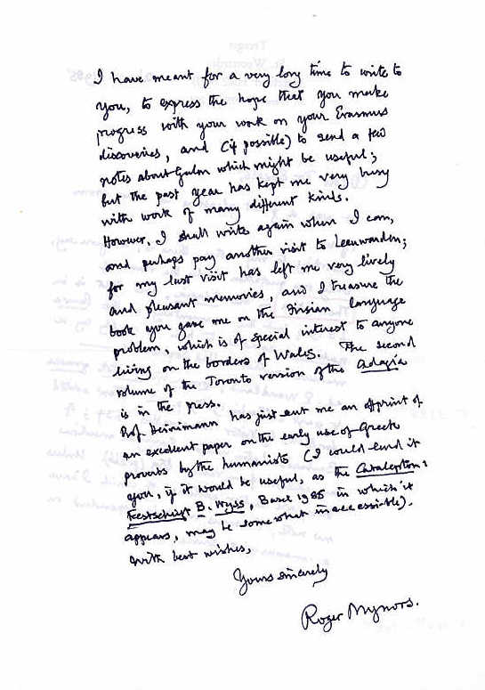 brief 26.12.1985, keerzijde