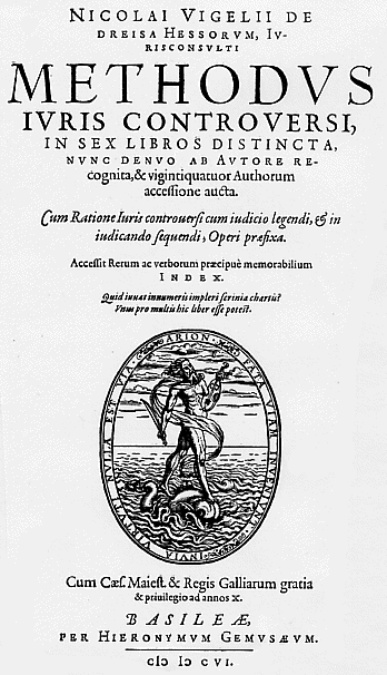 titelblad Vigelius 1606